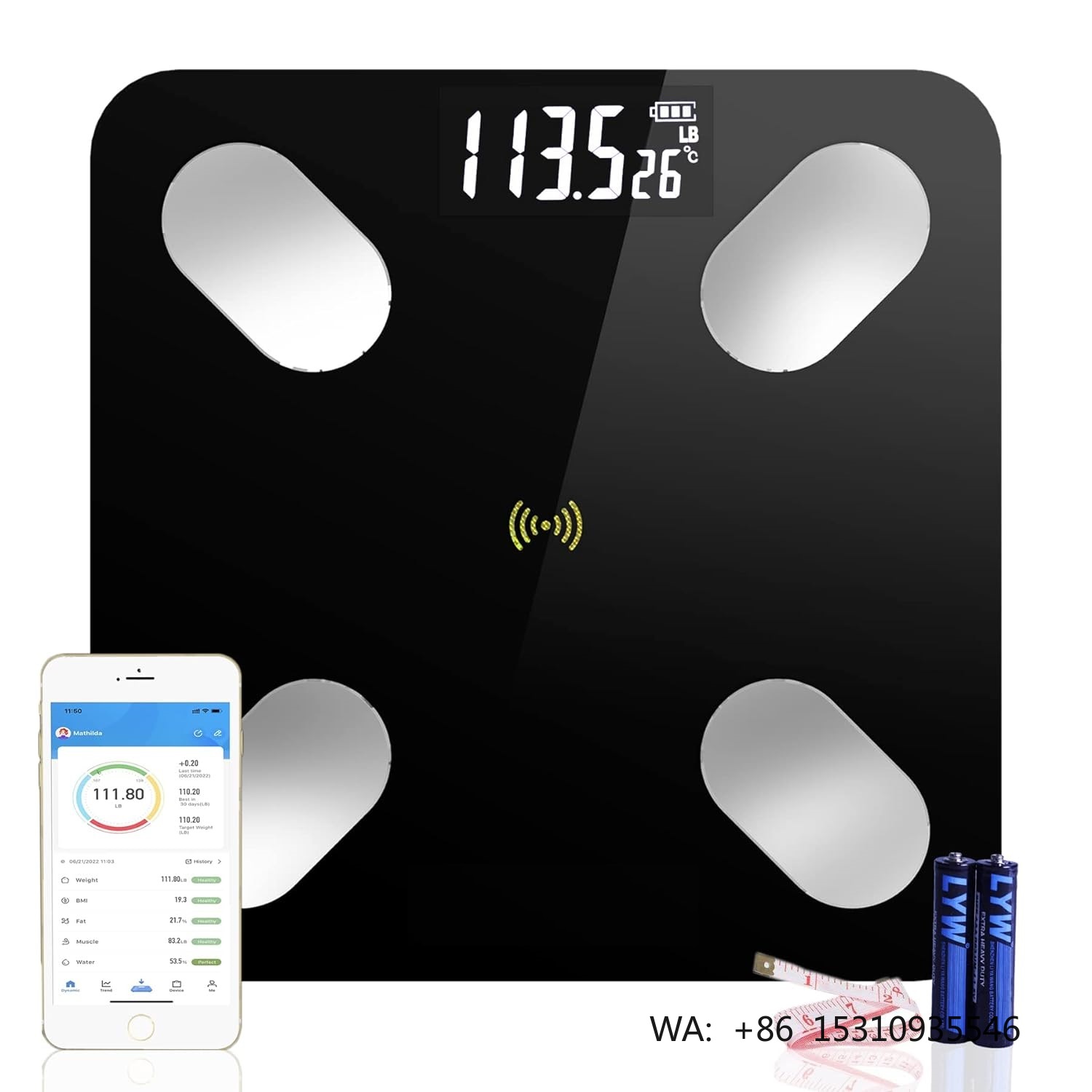 Body Fat Scale Smart - 激安セール スマートスケール デジタル体重計 体脂肪計 バスルームスケール