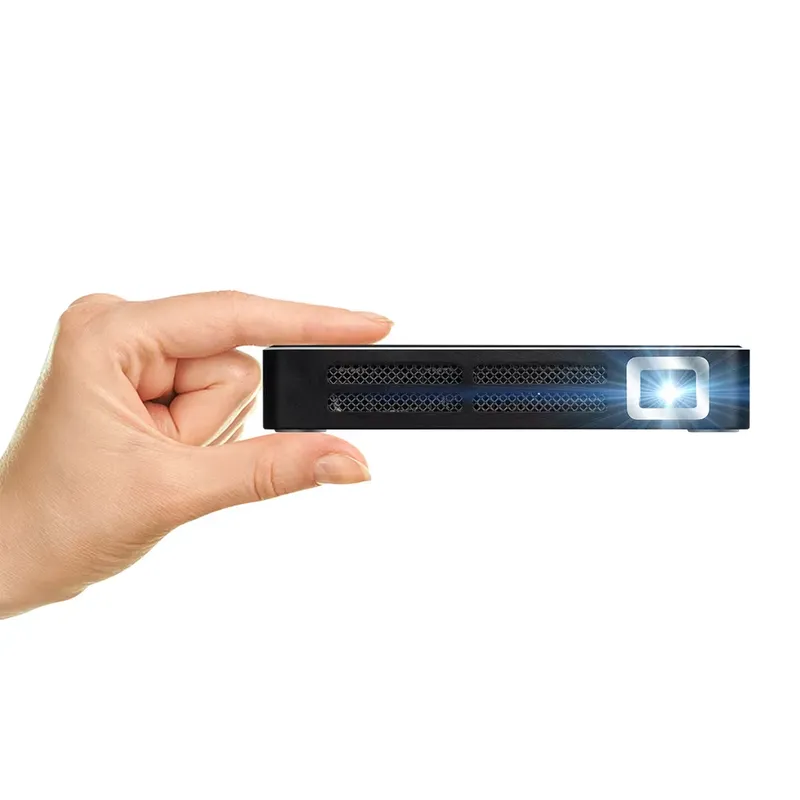 Mini Projector Portable - ミニポータブルAndroidホームシアタープロジェクターHDモバイルプロジェクター高ルーメンワイヤレススマートDLPプロジェクター