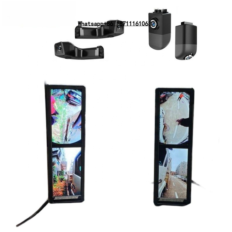 Electronics & Gadgets Gaming & Toys Kinhank Super Console X2 Pro - 16インチ画面DVR搭載バス・トラック・RV・モーターホーム用サイドデュアルレンズ電子ミラー左右バックブラインドスポットビューシステム