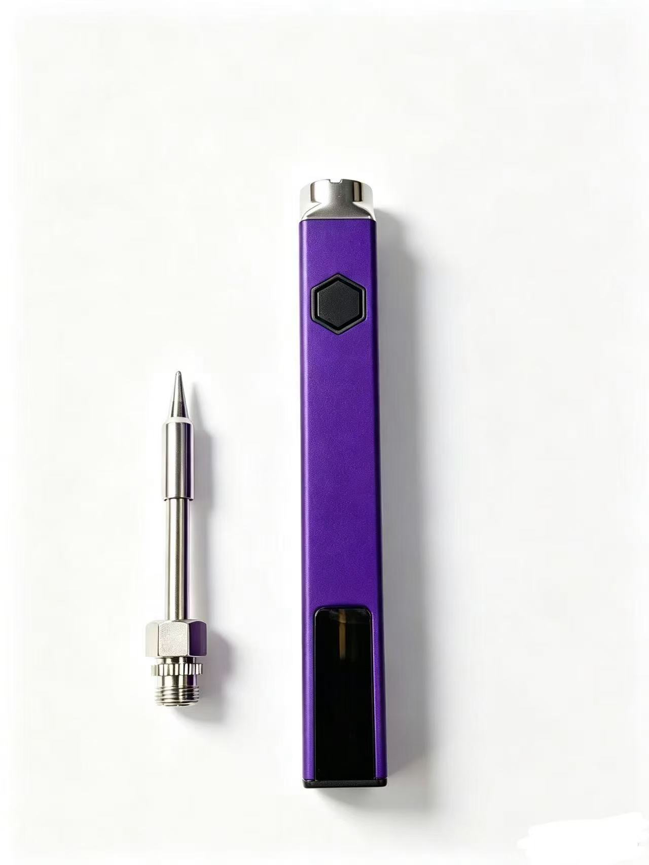 Electronics Repair Gadgets - 新しいスクエア型LEDストリップディスプレイ バッテリーロッド Type-C充電インターフェース ワイヤーペン 電子修理ツール はんだごてアクセサリー