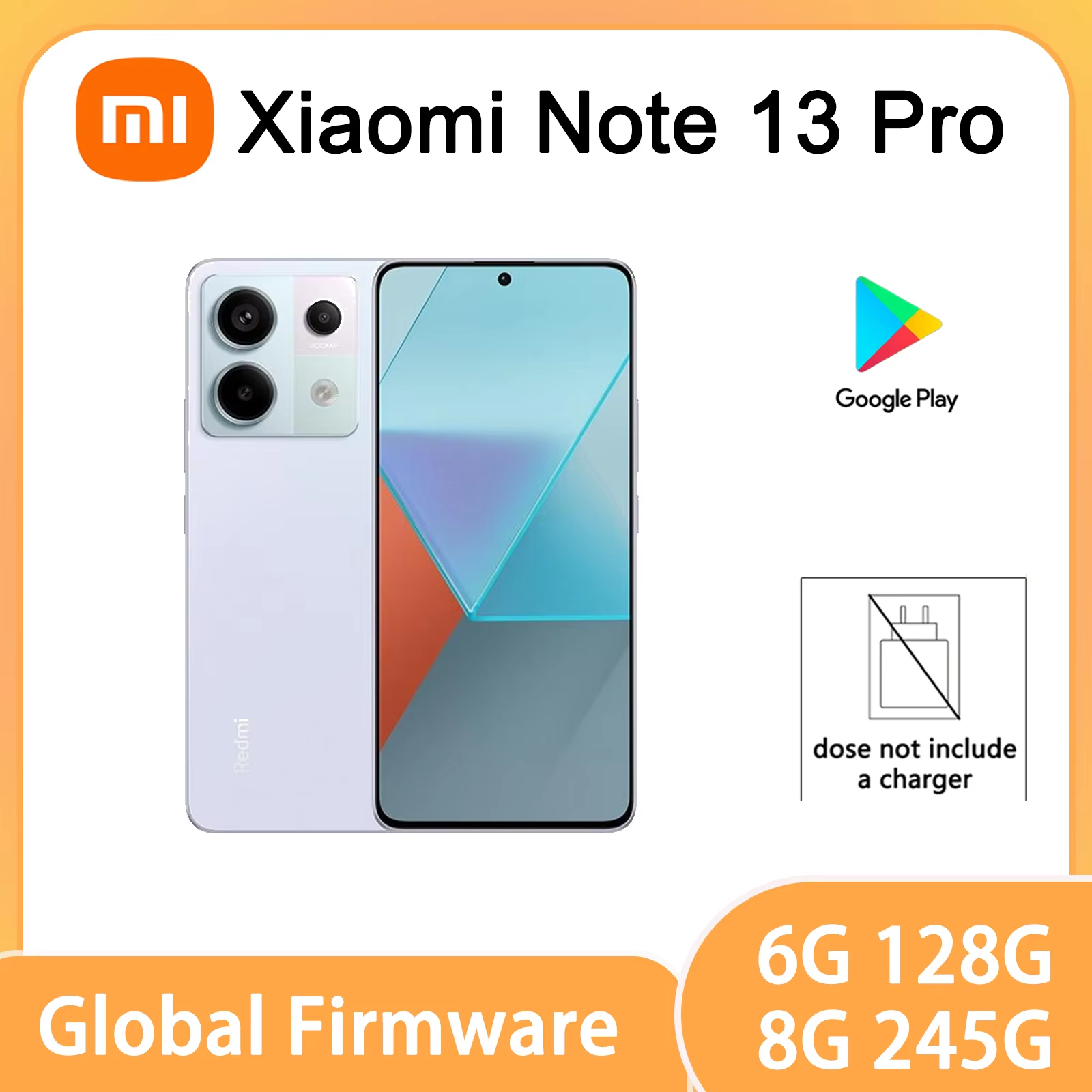 Xiaomi Redmi Note 13 - グローバルファームウェア Xiaomi Redmi Note 13 Pro