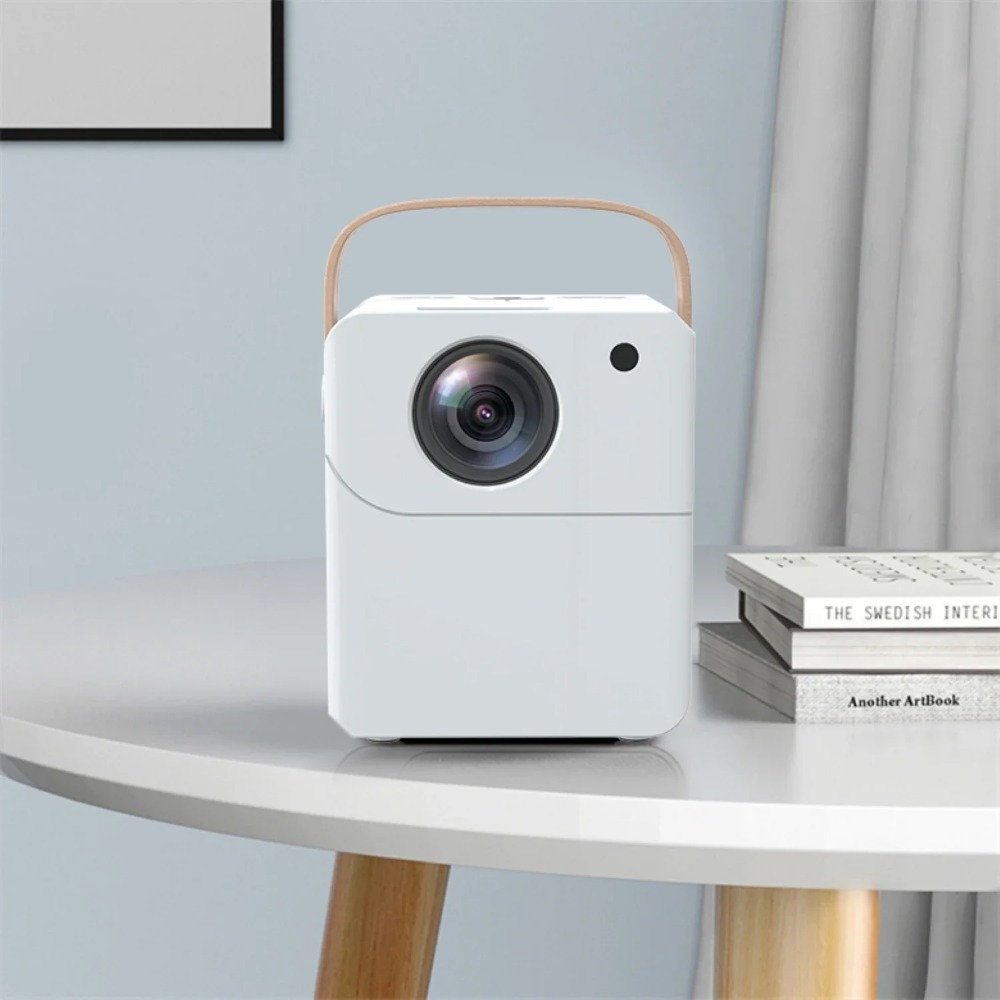 Mini Projector Portable - ポータブルスマート 4K プロジェクターミニホームシアター Android 屋外 Wifi