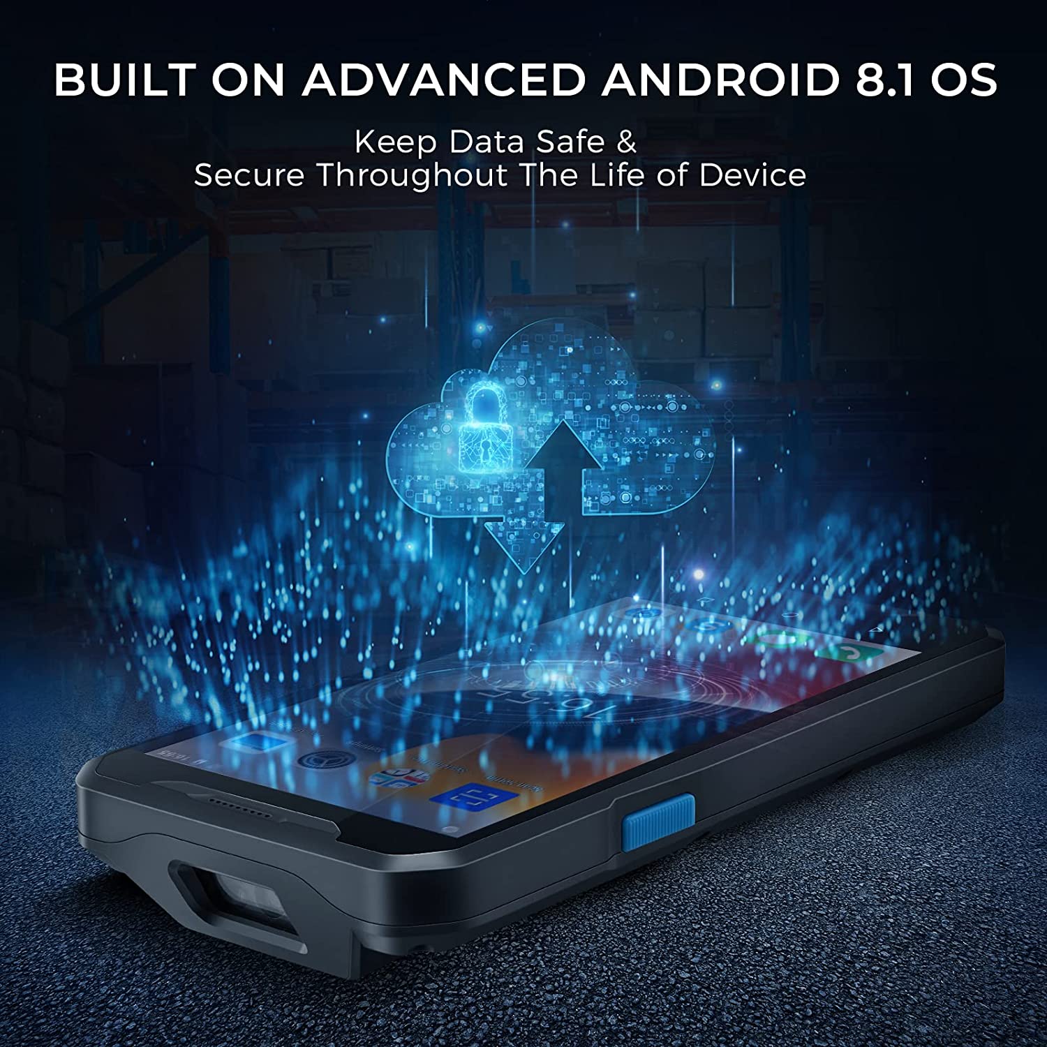 Android 9 4G 耐衝撃型ワイヤレスハンドヘルドPD - Barcode Scanner Wireless のレビューと価格