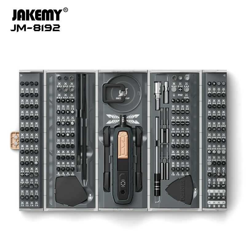 JAKEMY-JM-8192精密ドライバー、180-in-1 - Electronics Repair Gadgets のレビューと価格