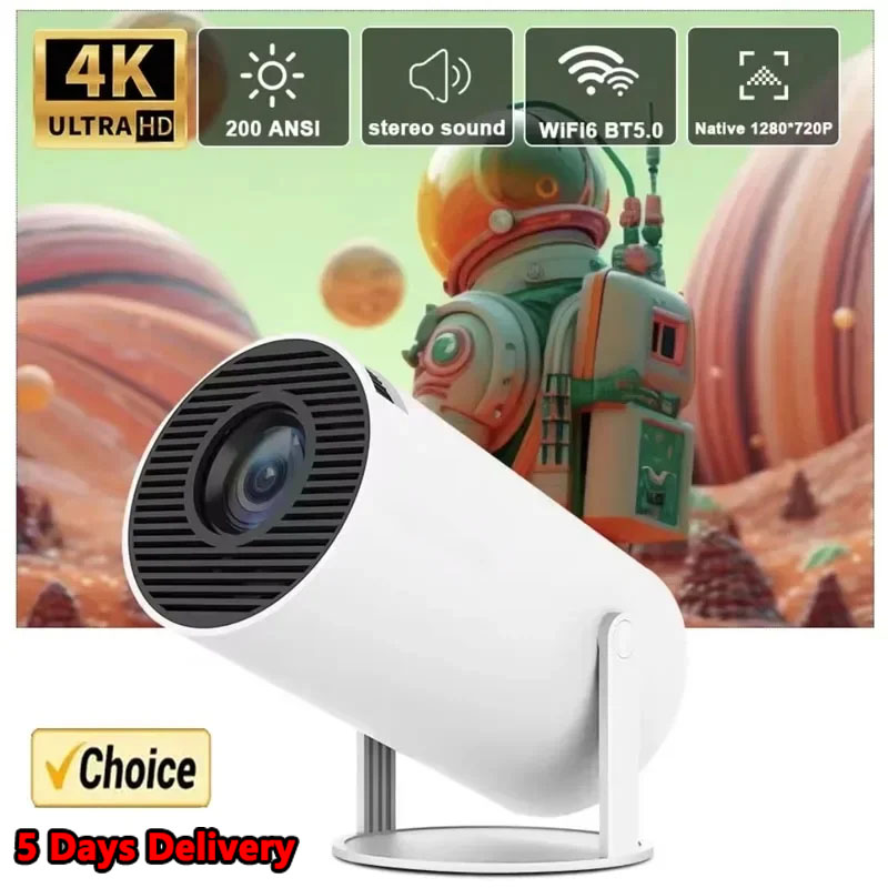 2026年新型プロジェクター 4K Android 11 ミ - Mini Projector Portable のレビューと価格