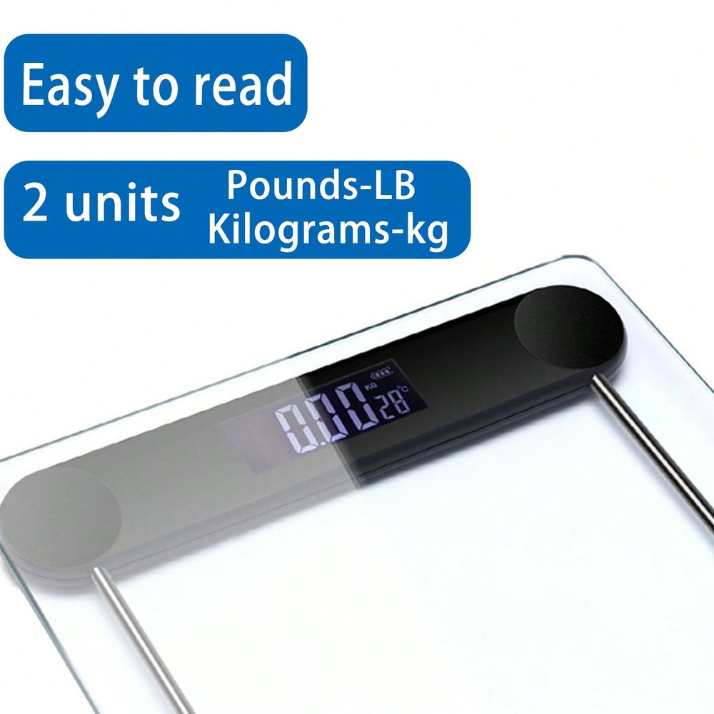 スマート体脂肪計、浴室用電子体重計、12インチ強化ガラス製広 - Body Fat Scale Smart のレビューと価格