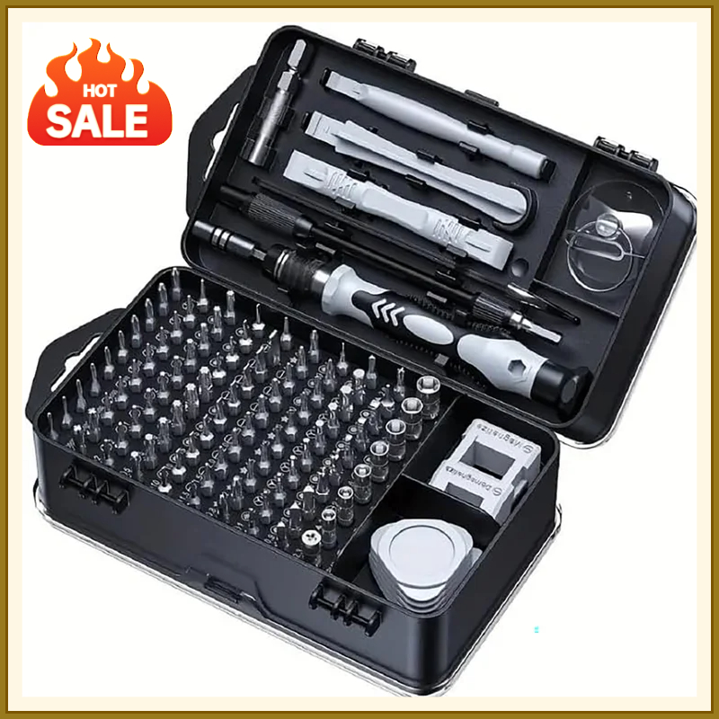 115 in 1精密ドライバーセット、電子機器、携帯電話、時 - Electronics Repair Gadgets のレビューと価格