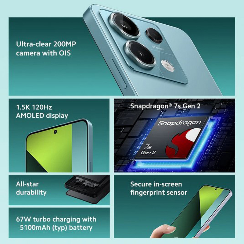 グローバルファームウェア Xiaomi Redmi Note - Xiaomi Redmi Note 13 のレビューと価格