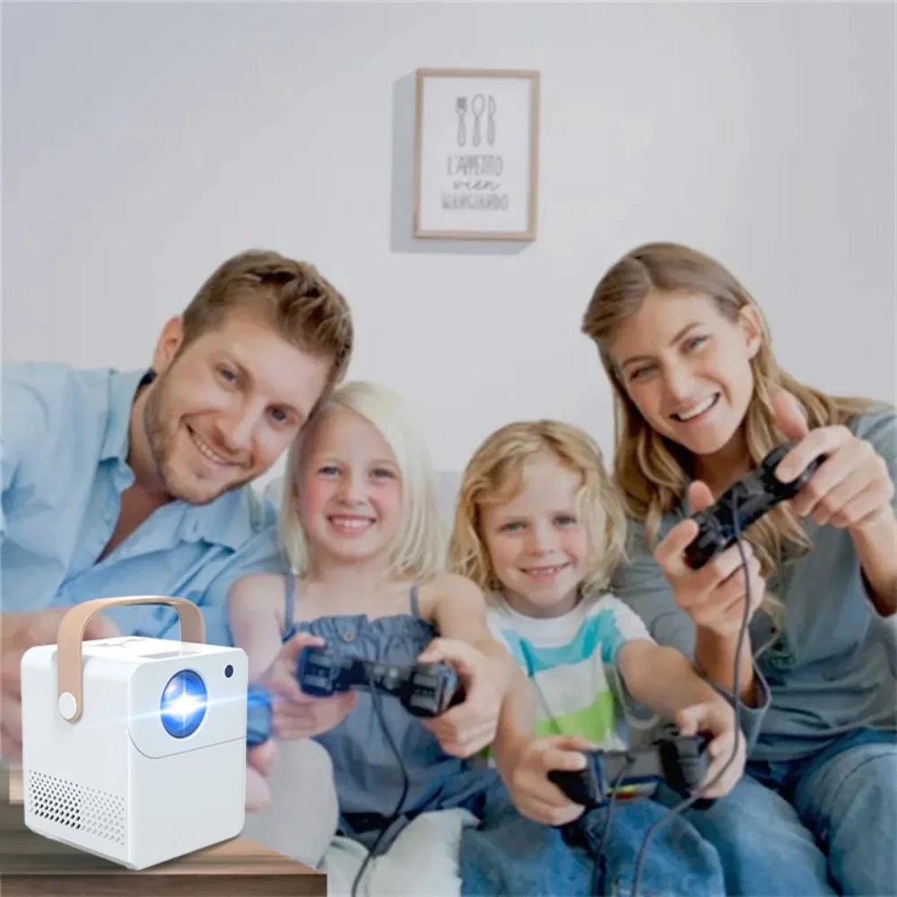 ポータブルスマート 4K プロジェクターミニホームシアター  - Mini Projector Portable のレビューと価格